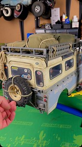 Rc Scale Land Rover Blue Nomad Off Road 109 Series Trophy Boom Racing BRX02 LR Series II Hardtop adventure #rccars #offroad #scalerc #landroverrc #scaleaddict | Maxee RC