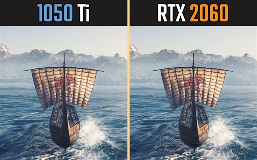 【wolfgang】RTX 2060 vs GTX 1050Ti 显卡性能测试对比 1080P 60帧视频