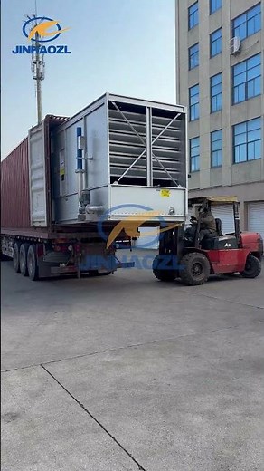 Factory Refrigeration Equipment Container Loading