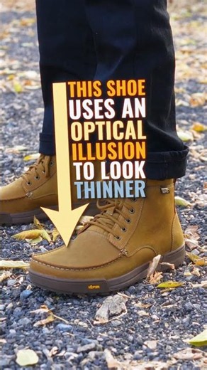 This MOC TOE creates the ILLUSION of a SLIMMER BOOT!