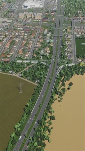 Expand the new neighborhood with the Platter mod! | Cities Skylines 2 #shorts