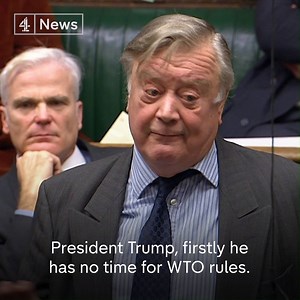 257K views · 2.6K reactions | "The United States should be able to export more to them, and they should stop exporting so much to the United States." This is the approach President Trump is likely to take to a post-Brexit trade deal with the UK, according to former Conservative cabinet minister Ken Clarke. | Channel 4 News | Facebook