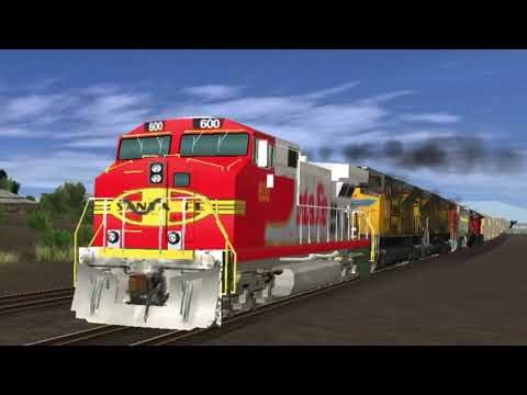 Burlington Northern Trainz music video