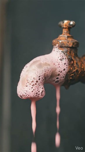 Rusted faucet cleaning Satisfying ASMR rusty Sound #rusty #asmr #viral #creatorsearchinsights #rust