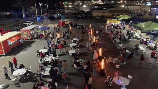 LIVE: Traditions Bank New Year’s Party. We will be here until midnight when the ball drops and the drones fly (drone shows are at 8:00 and midnight). There are inflatables, carriage rides, princesses and robots, face painting, live music from the Overtones and Emily Joseph Band, and FREE food from over 10 local food trucks. | Cullman Daily