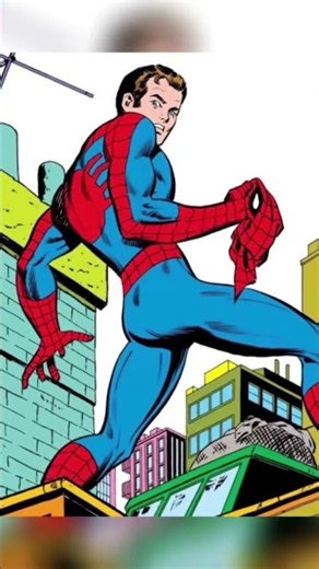 Peter Parker in 2099 #spiderman #spiderman2099 #marvel #comics #peterparker #miguelohara #alchemax