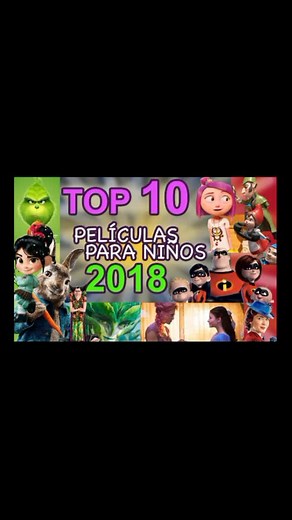 #10peliculas pará niños de 9 años