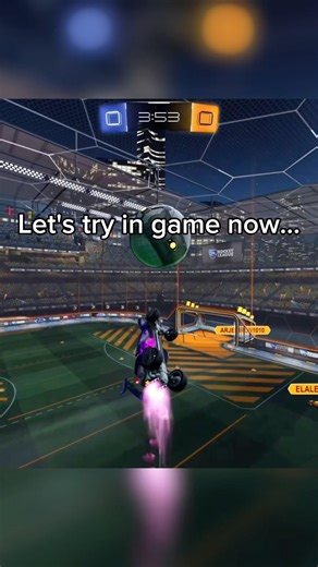 Totally didnt leave right after 😭 #rocketleague #rl #rocketleagueclips