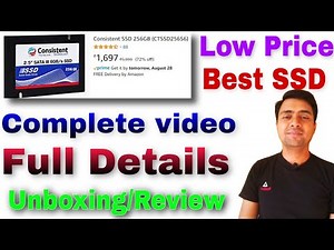 Consistent 256GB SSD 2.5" full Review & Setup | Low Price Ssd For pc 💻 || Best Budget "SSD"