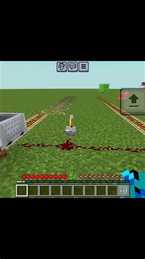 Minecraft rail logic 🛤 #shorts