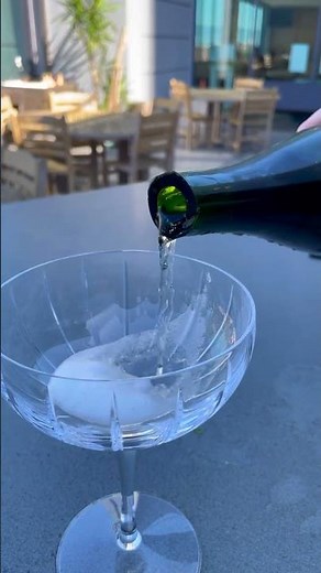 The Only Way to Open a Champagne Bottle