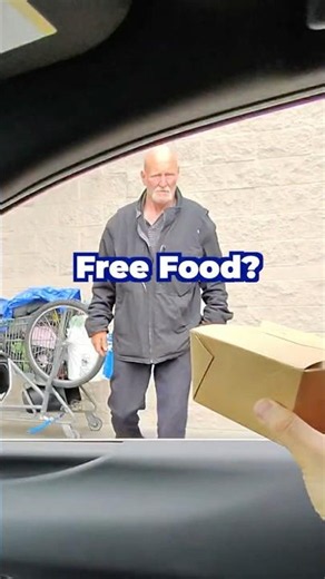 I Sneak Up On HOMELESS People And Give Them Food While They Sleep🙏#kindness