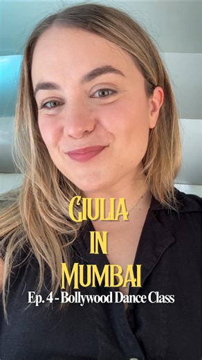 Giulia on Instagram: "I have been meaning to take a Bollywood Dance class for sooooo long! So this is me trying, failing, feeling awkward, but then enjoying this little pocket of playtime in Mumbai. This city never fails to give me energy 🥹 I hope you find time and space to play in the new year! This is episode 4 of Giulia in Mumbai, a series where I take you along my journey in making Mumbai feel like home ✨ Mumbai, Dance, Bollywood"