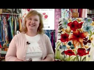 How to Mount a Silk Painting on a Canvas