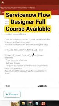 Servicenow Flow Designer Full Course Available #servicenow #flowdesigner #skfacts #servicenowjobs