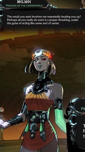 Prometheus is such a CHAD in Hades 2