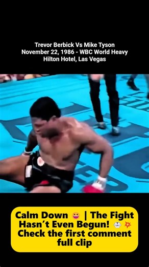 🔥 November 22, 1986: A 20-year-old Mike Tyson stepped into the ring and changed boxing history forever. Trevor Berbick fell again and again — not from lack of heart, but from unstoppable power. 👑 The youngest heavyweight king was crowned. | Gethin Anthony