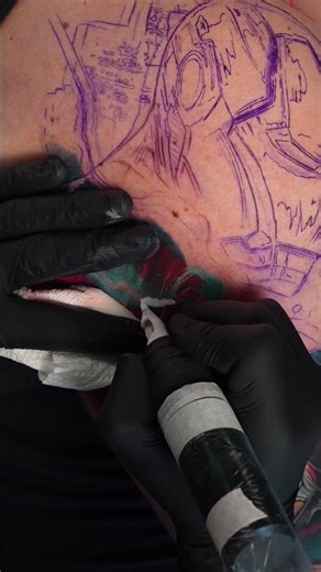 Packing white color in tattoo | tattoo tutorials by Levgen