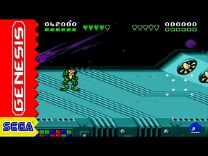 Battletoads and Double Dragon: The Ultimate Team [RUS] (Sega Genesis) - Longplay