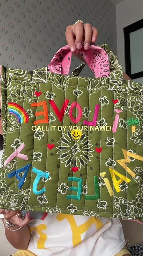 Custom Call It By Your Name Diaper Bag