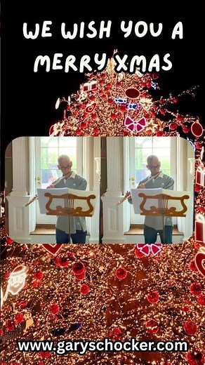 SCHOCKER Holiday's - We Wish You a Merry Christman arranged for two flutes