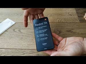 Xiaomi Redmi 7a unboxing
