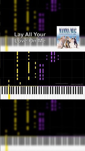 Lay All Your Love On Me por ABBA - Tutorial de Piano por Isabella Legrande