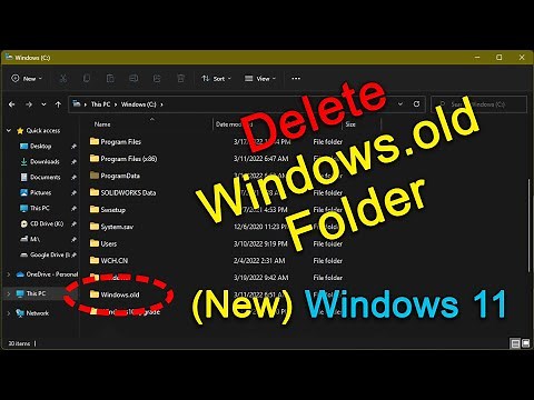 Delete Windows.old Folder in Windows 11 | (New Method)