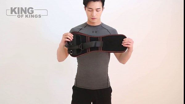 King of Kings Lower Back Brace Pain Relief with Pulley System - Lumbar Support Belt for Women and Men - Adjustable Waist Straps for Sciatica, Spinal Stenosis, Scoliosis or Herniated Disc - Large