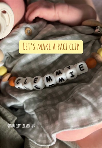 Custom Paci Clips for Dolls - Order Your Unique Design