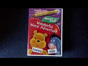 Disney Learning Adventures- Winnie the Pooh Wonderful Word Adventure DVD OVERVIEW!