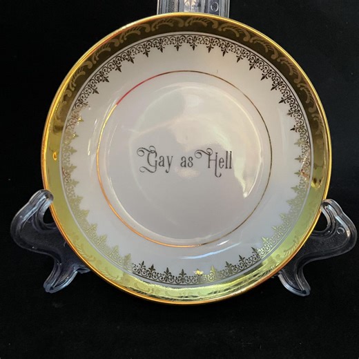 Gay as Hell Tray, Funny, Hilarious, Joke, Unique Wedding Housewarming Gift - Etsy