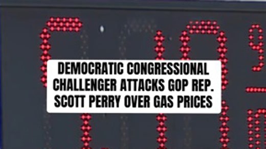 Janelle Stelson attacks Rep. Scott Perry over gas prices