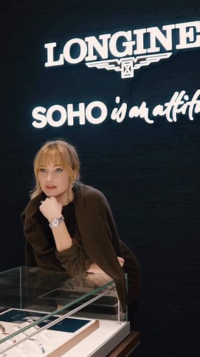 A memorable moment in SoHo as LONGINES Ambassador of Elegance, Jennifer Lawrence, inaugurated our new boutique at 128 Spring Street, bringing the timeless world of LONGINES to the heart of New York. #Longines #SoHoIsAnAttitude | Longines