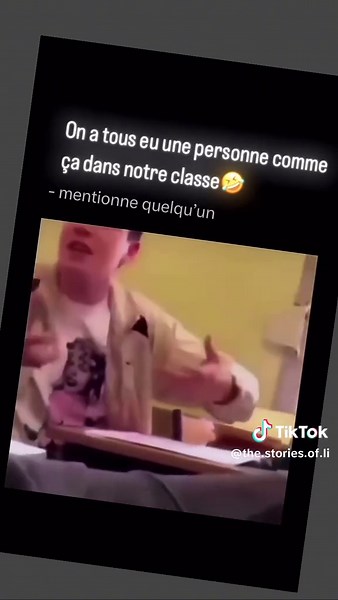 Personne dans notre classe | Humour en salle de classe