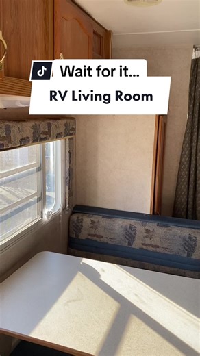 RV Living Room & Dining Room Makeover! Im honestly soooo happy with how this space has turned out! 🙌 Drop any questions below! #modernrvmakeover #rvlife #rvmakeover #camperlife #rvrenovation #tiktokdiy #campermakeover