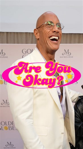 when you give @The Rock a cookie... 🍪 (with @briannamoralesx) 👉 don't miss the @Golden Globes on sunday jan 11 at 8pm ET/5pm PT on @CBS and @Paramount ! #areyouokay #therock #goldenglobes