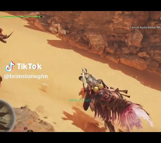 Baby Seikret's Adorable Run in Monster Hunter Wilds