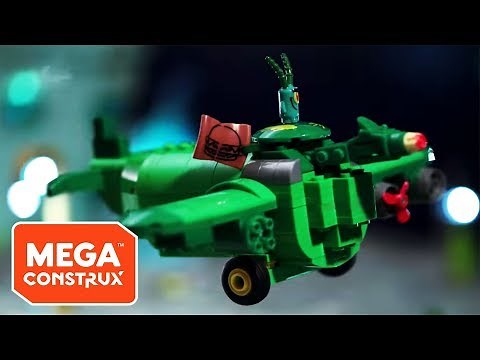 The Great Recipe Heist | Spongebob Squarepants | Mega Construx