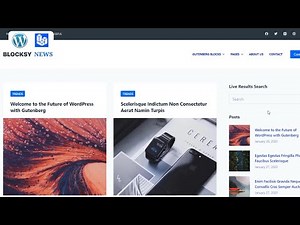 How to Create News Website In WordPress Using Blocksy