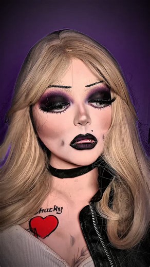 Tiffany Valentine🖤 #tiffanyvalentine #halloweenmakeup #brideofchucky #makeup #lanoviadechucky #fyp #makeuphalloween #viralmakeup #sfxmua #undiscovered_muas | Lizette Alvarez