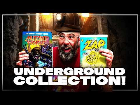 Unboxing RARE Underground Comics - Corben, Crumb, Wolverton, & Bode!