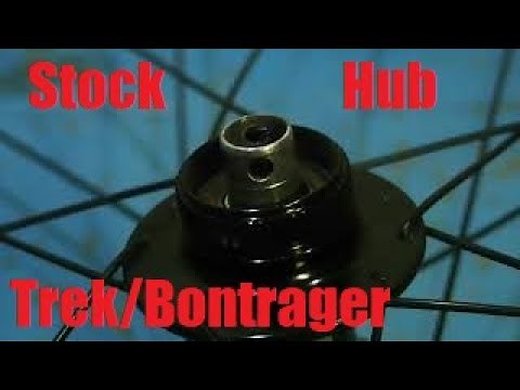 Removing Shimano Freehub from Bontrager Hub