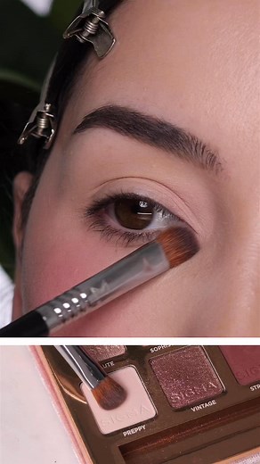 52K views · 789 reactions | Smokey lash line eyeshadow tutorial ❤️I used the sigma beauty new mod eyeshadow palette, e38, e54 and e06 brushes you can use code ASHLEYKAYLA for 10% off *affiliate code stila cosmetics liquid liner and stay all day smudge and set liner in damsel dark brown. too faced better than s** waterproofI also used a shader brush from the craft store*products gifted in pr#eyeshadow #eyemakeup #eyeshadowtutorial | Ashley Kayla Makeup | Facebook