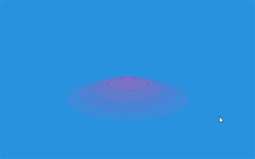 [HTML&CSS]五分钟实现网站水波纹特效