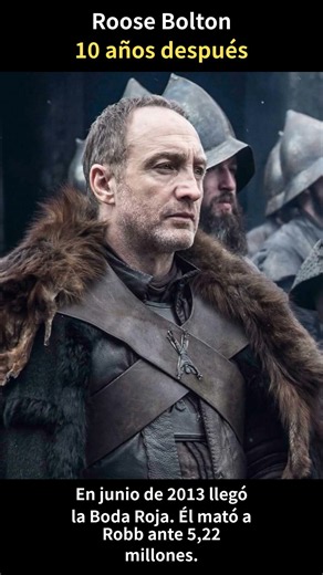 Roose Bolton, 10 años después | Michael McElhatton #Shorts