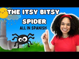 The Itsy Bitsy Spider SONG | All In Spanish | Español Para Bebé | Learn To Talk