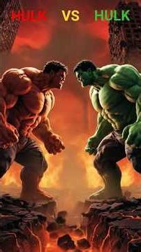 Red Hulk vs Green Hulk Action Shot Video💚🔥❤️/रेड हल्क बनाम ग्रीन हल्क एक्शन शॉट वीडियो/💚🔥❤️#hulk