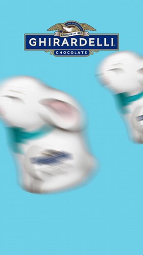 Hop into Easter with the Ghirardelli Chocolate Bunny! Perfect for baskets, gifts & parties. | Ghirardelli Chocolate Company