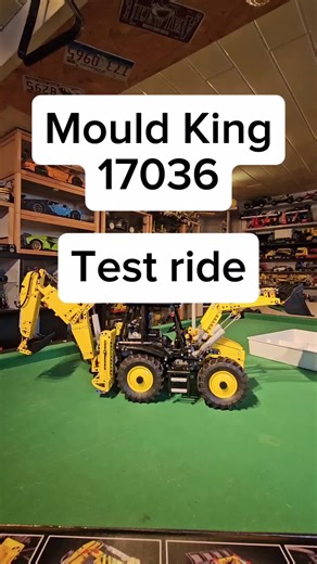 Explore Mould King's 17036 Backhoe Loader Functions